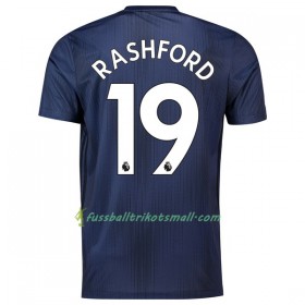 Günstige Fußballtrikots Manchester United Rashford 19 2018-2019 Kurzarm Ausweichtrikot kaufen
